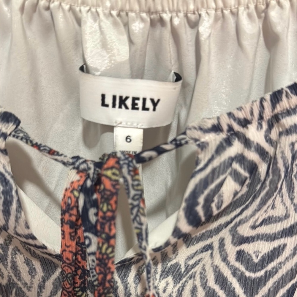 Likely Multicolor Patchwork Blouse - image 5